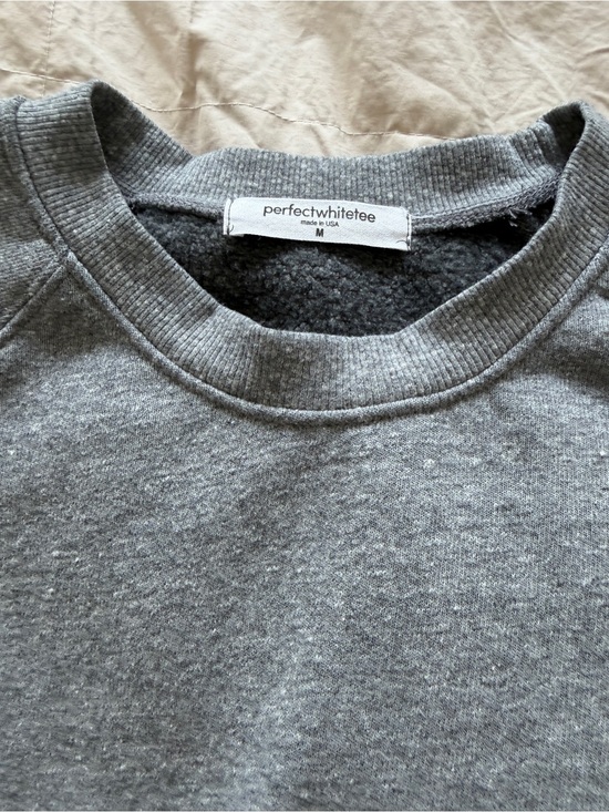 perfectwhitetee Sweaters - perfectwhitetee Women's Crewneck Sweatshirt in Heather Gray
